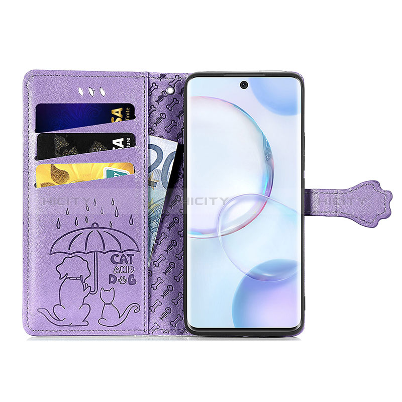 Coque Portefeuille Motif Fantaisie Livre Cuir Etui Clapet S05D pour Huawei Nova 9 Plus