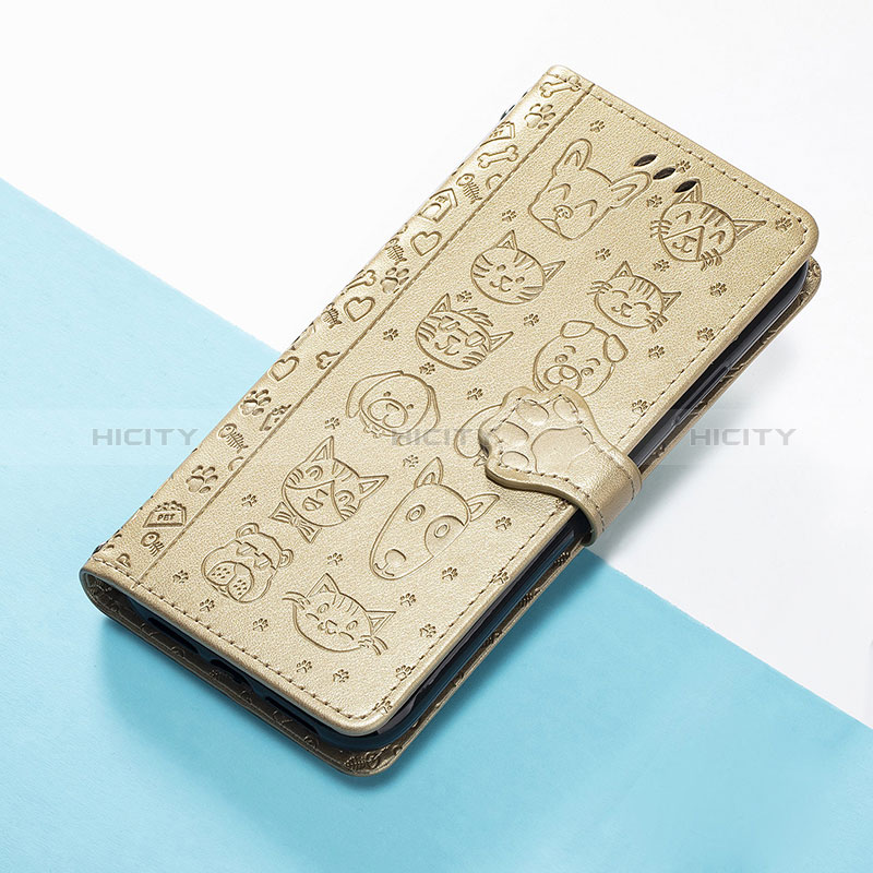 Coque Portefeuille Motif Fantaisie Livre Cuir Etui Clapet S05D pour Huawei Nova 9 Pro Or Plus