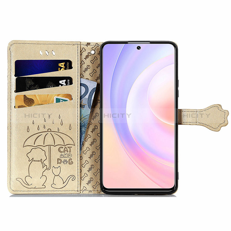 Coque Portefeuille Motif Fantaisie Livre Cuir Etui Clapet S05D pour Huawei Nova 9 SE Plus