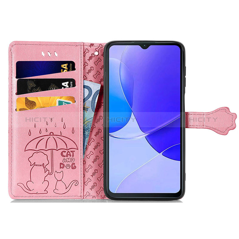 Coque Portefeuille Motif Fantaisie Livre Cuir Etui Clapet S05D pour Huawei Nova Y91 Plus