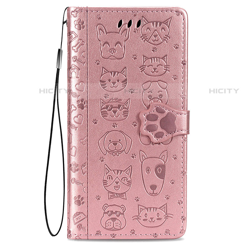 Coque Portefeuille Motif Fantaisie Livre Cuir Etui Clapet S05D pour Samsung Galaxy S21 5G Plus