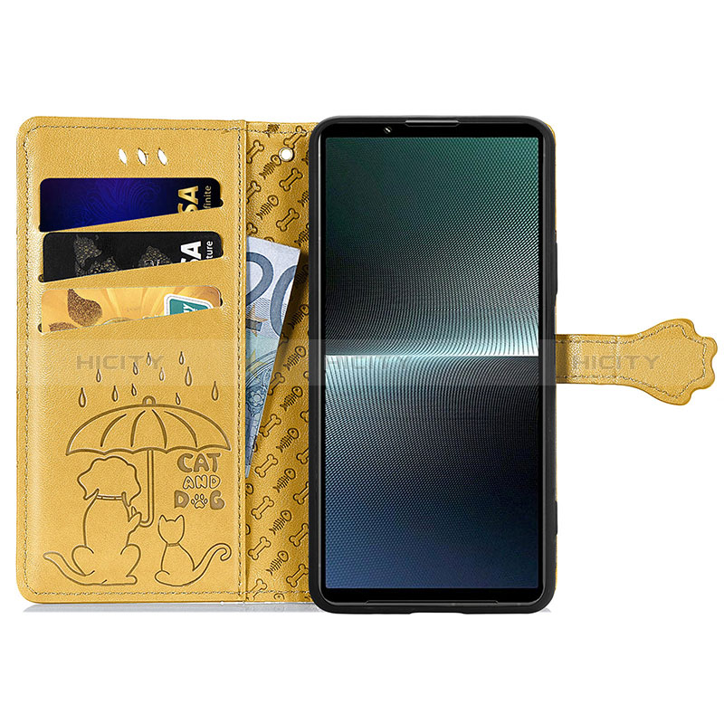 Coque Portefeuille Motif Fantaisie Livre Cuir Etui Clapet S05D pour Sony Xperia 1 V Plus