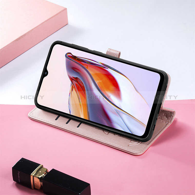 Coque Portefeuille Motif Fantaisie Livre Cuir Etui Clapet S05D pour Xiaomi Poco C55 Plus