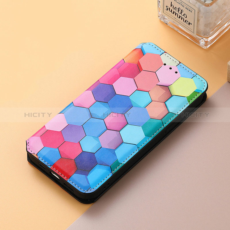 Coque Portefeuille Motif Fantaisie Livre Cuir Etui Clapet S06D pour Google Pixel 5a 5G Colorful Plus