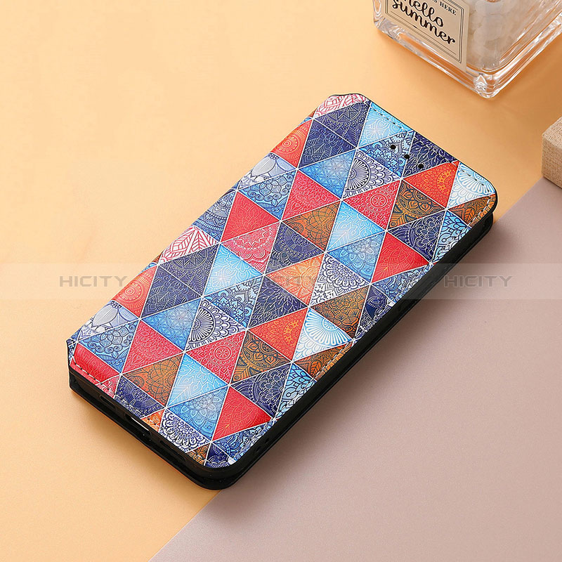 Coque Portefeuille Motif Fantaisie Livre Cuir Etui Clapet S06D pour Huawei Enjoy 50 Pro Plus