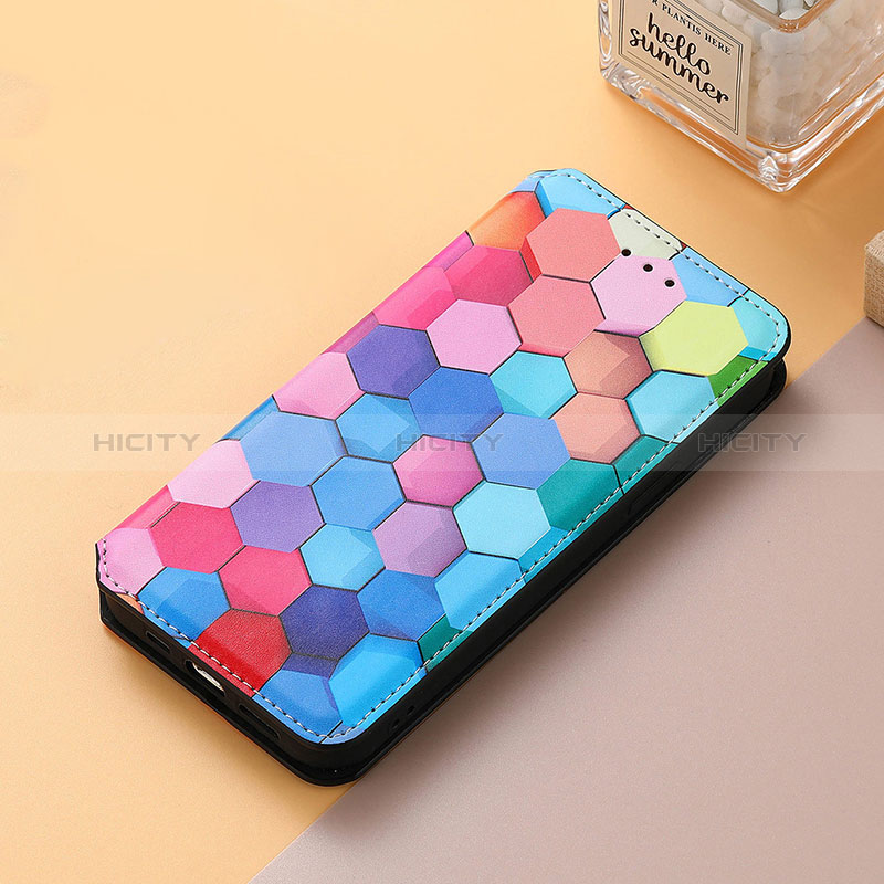 Coque Portefeuille Motif Fantaisie Livre Cuir Etui Clapet S06D pour Huawei Honor 60 Pro 5G Colorful Plus