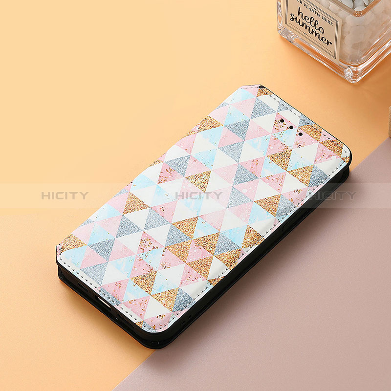 Coque Portefeuille Motif Fantaisie Livre Cuir Etui Clapet S06D pour Huawei Nova 10 Blanc Plus