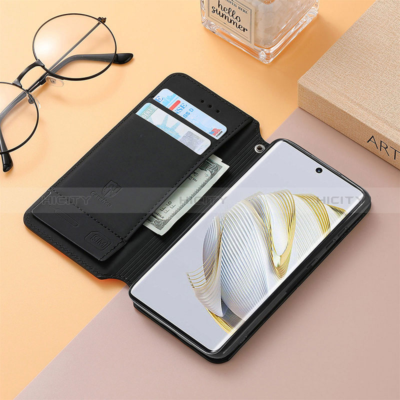 Coque Portefeuille Motif Fantaisie Livre Cuir Etui Clapet S06D pour Huawei Nova 10 SE Plus