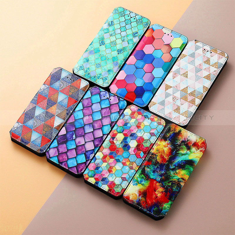 Coque Portefeuille Motif Fantaisie Livre Cuir Etui Clapet S06D pour Huawei Y9 Prime (2019) Plus