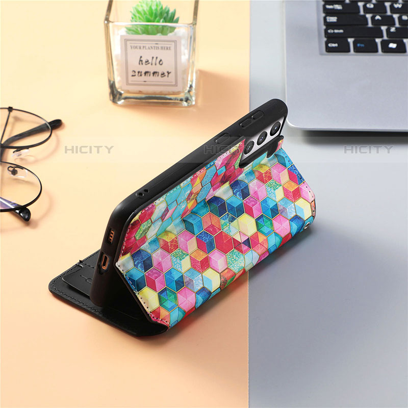 Coque Portefeuille Motif Fantaisie Livre Cuir Etui Clapet S06D pour Samsung Galaxy S23 Plus 5G Plus