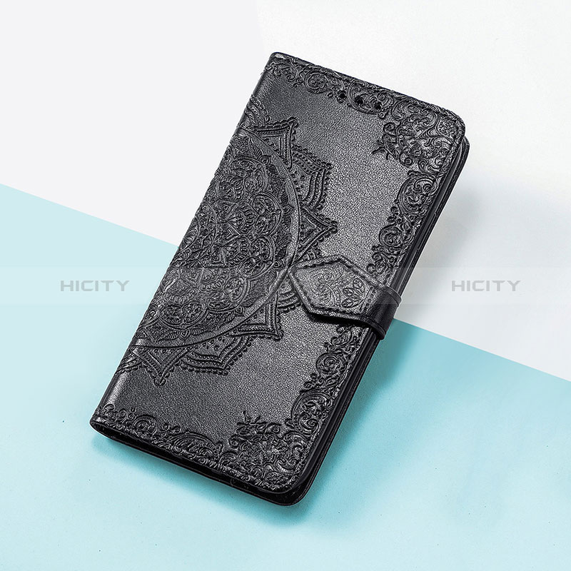 Coque Portefeuille Motif Fantaisie Livre Cuir Etui Clapet S07D pour Asus ROG Phone 7 Pro Noir Plus