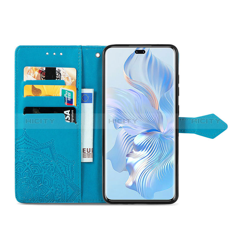 Coque Portefeuille Motif Fantaisie Livre Cuir Etui Clapet S07D pour Huawei Honor 80 Pro Flat 5G Plus