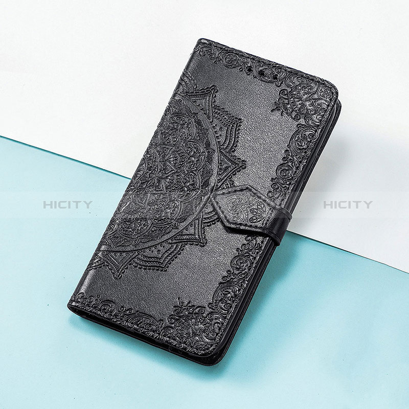 Coque Portefeuille Motif Fantaisie Livre Cuir Etui Clapet S07D pour Huawei Honor Magic3 5G Noir Plus