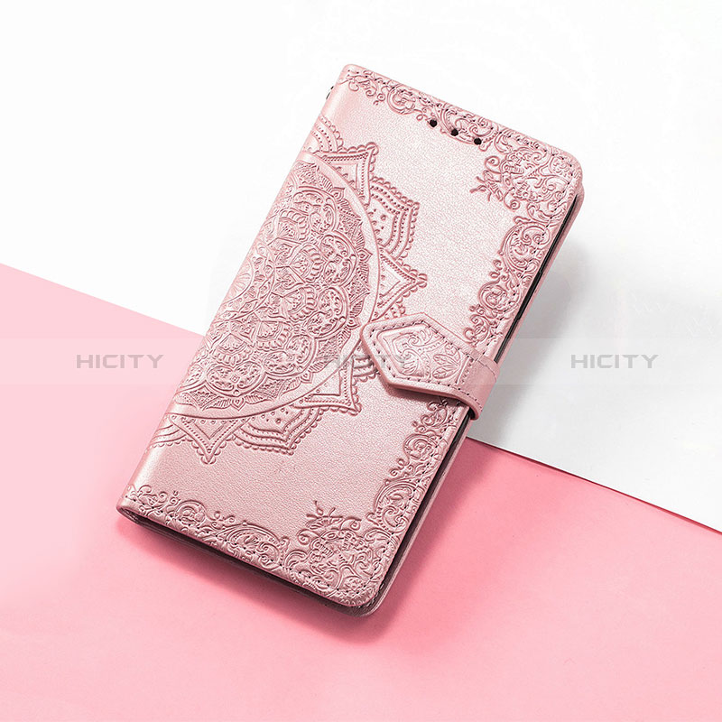 Coque Portefeuille Motif Fantaisie Livre Cuir Etui Clapet S07D pour Huawei Nova 10 Or Rose Plus