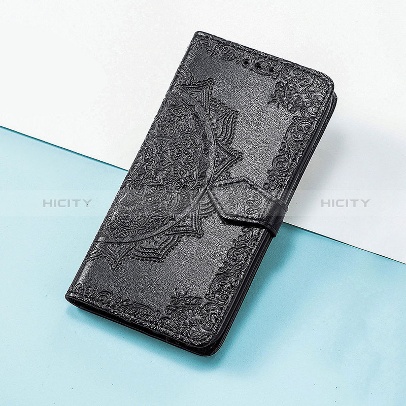 Coque Portefeuille Motif Fantaisie Livre Cuir Etui Clapet S07D pour Huawei Nova 10 SE Noir Plus