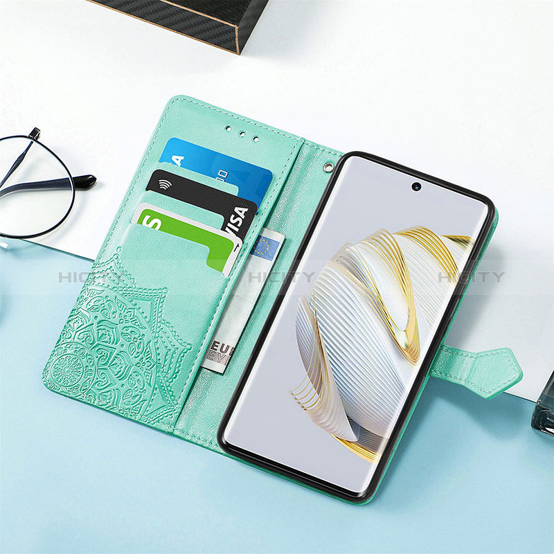 Coque Portefeuille Motif Fantaisie Livre Cuir Etui Clapet S07D pour Huawei Nova 10 SE Plus