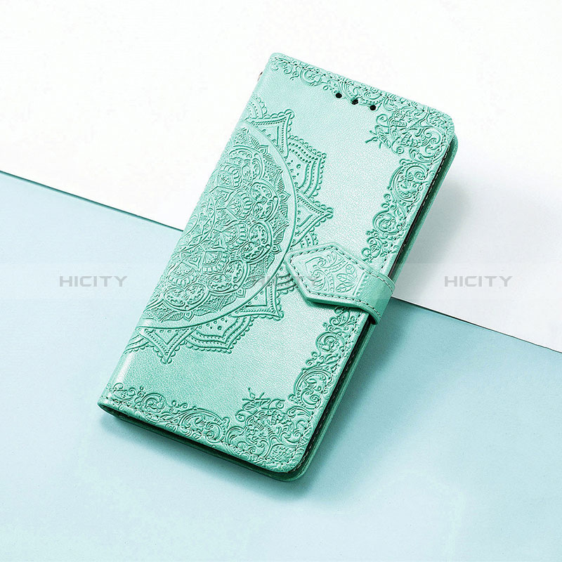 Coque Portefeuille Motif Fantaisie Livre Cuir Etui Clapet S07D pour Huawei Nova 10 SE Vert Plus