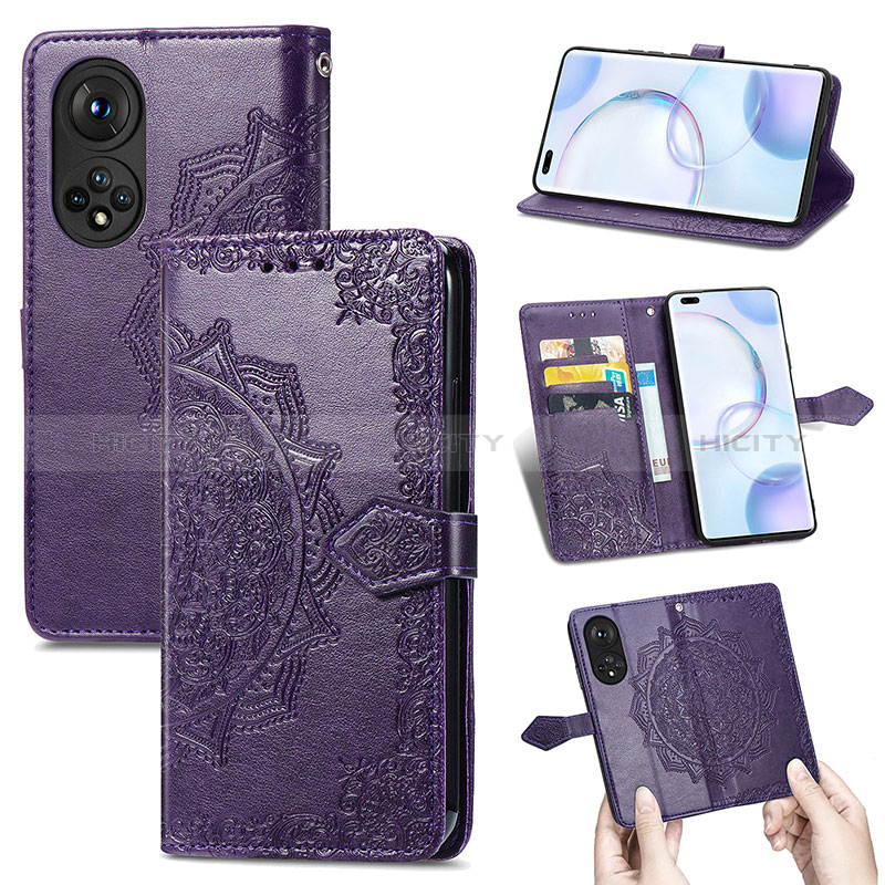 Coque Portefeuille Motif Fantaisie Livre Cuir Etui Clapet S07D pour Huawei Nova 9 Pro Plus