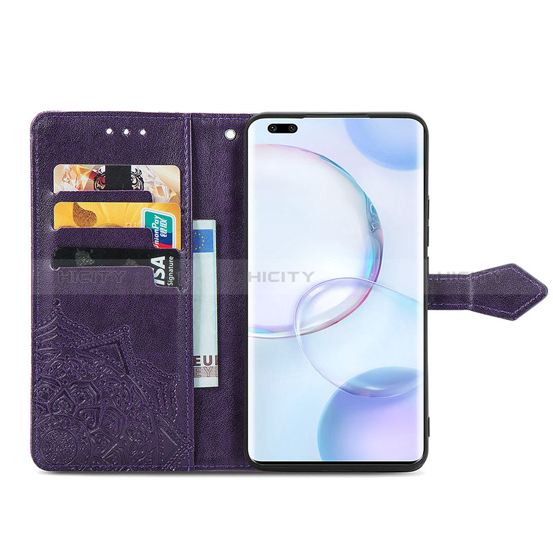 Coque Portefeuille Motif Fantaisie Livre Cuir Etui Clapet S07D pour Huawei Nova 9 Pro Plus