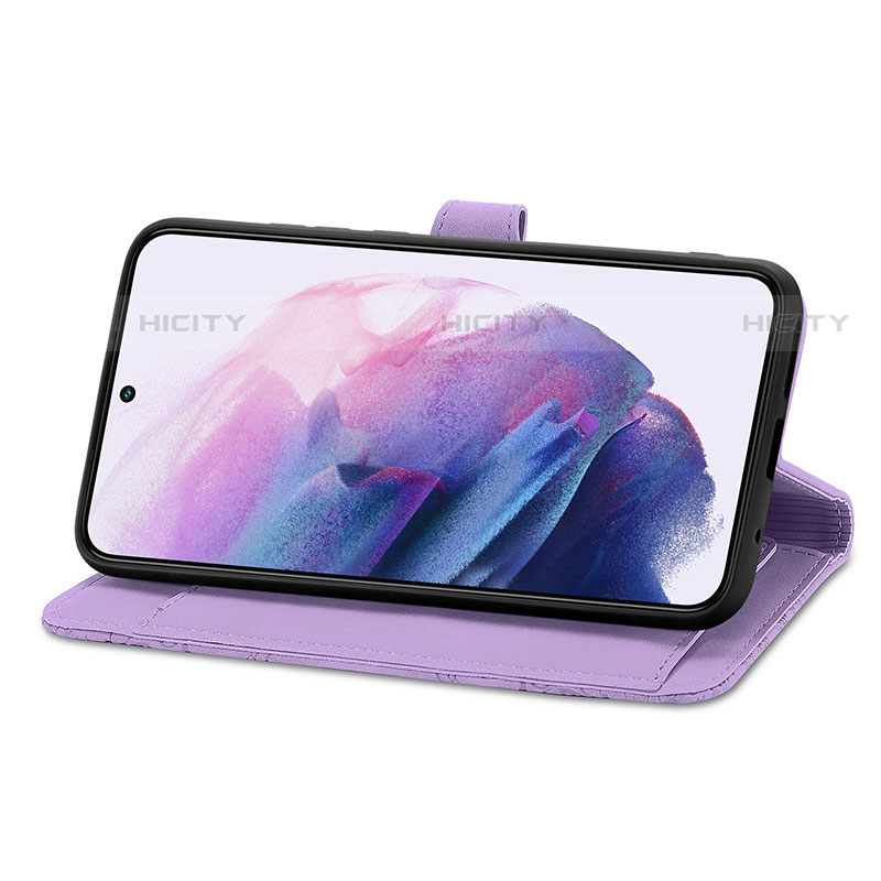 Coque Portefeuille Motif Fantaisie Livre Cuir Etui Clapet S07D pour Samsung Galaxy S21 Plus 5G Plus