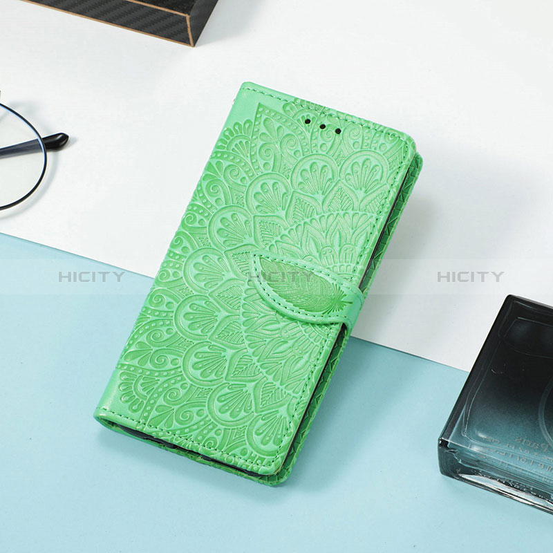 Coque Portefeuille Motif Fantaisie Livre Cuir Etui Clapet S08D pour Huawei Honor Magic3 5G Vert Plus