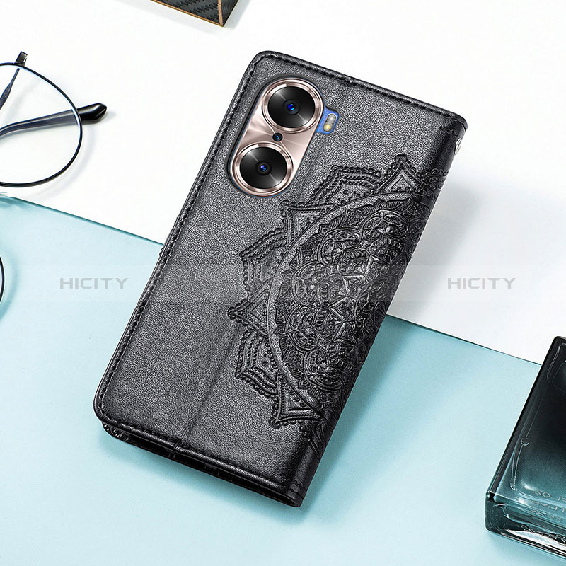 Coque Portefeuille Motif Fantaisie Livre Cuir Etui Clapet S09D pour Huawei Honor 60 Pro 5G Plus