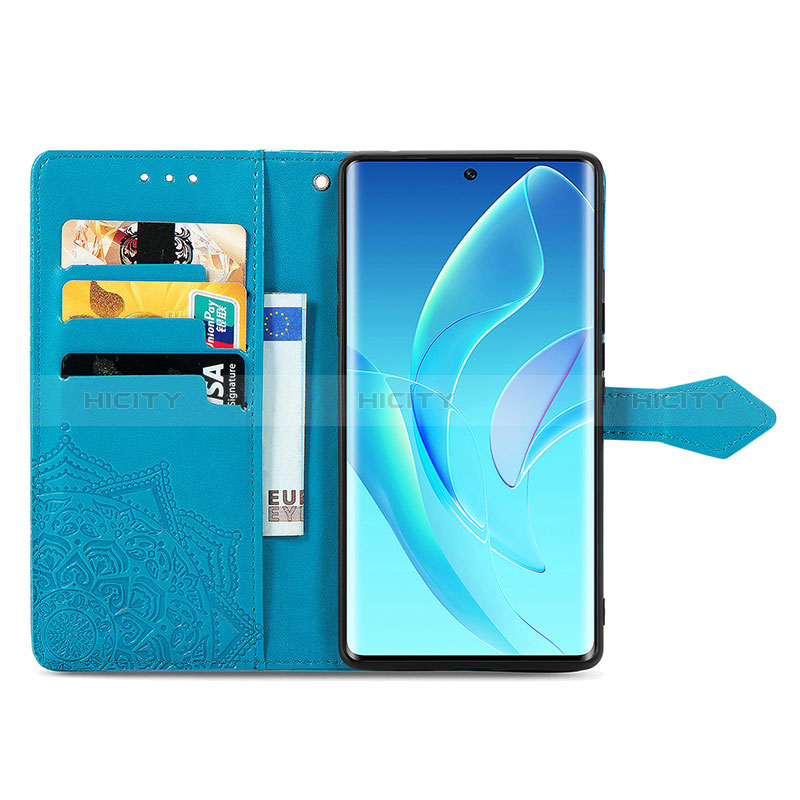 Coque Portefeuille Motif Fantaisie Livre Cuir Etui Clapet S09D pour Huawei Honor 60 Pro 5G Plus