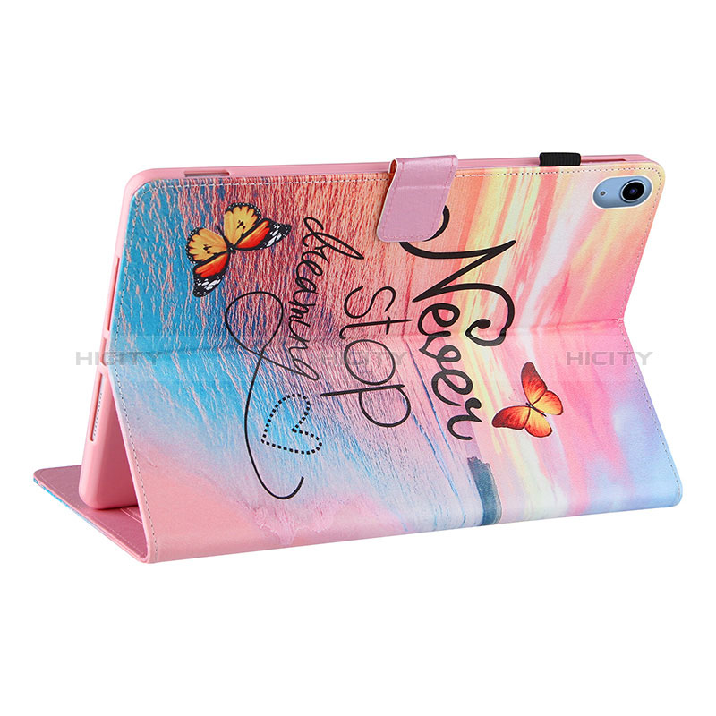 Coque Portefeuille Motif Fantaisie Livre Cuir Etui Clapet Y01B pour Apple iPad 10.9 (2022) Plus