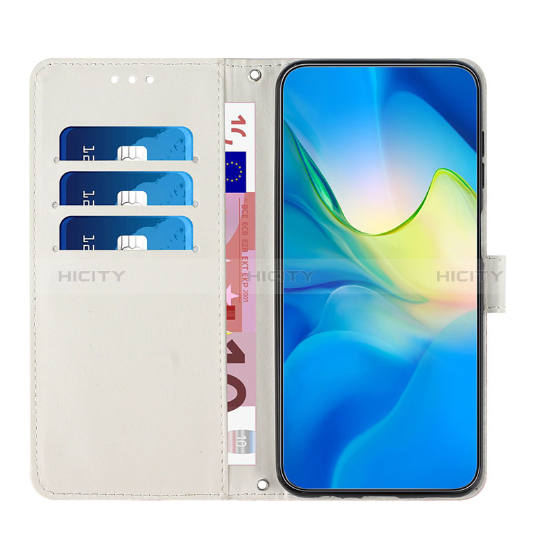 Coque Portefeuille Motif Fantaisie Livre Cuir Etui Clapet Y01X pour Oppo A54 5G Plus