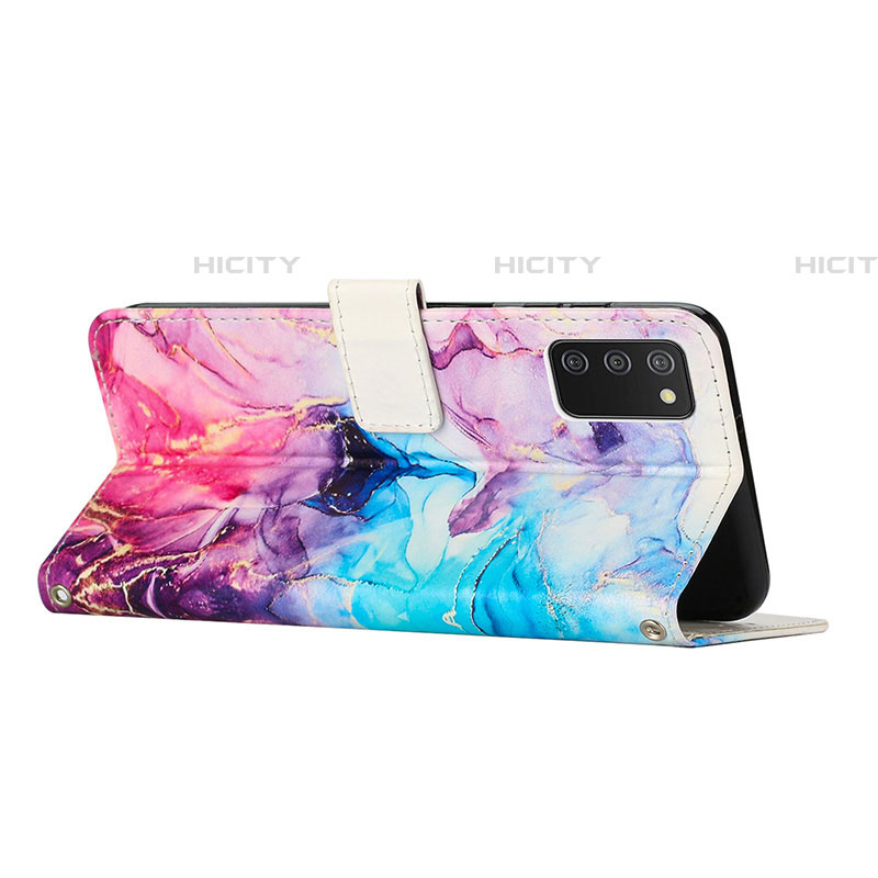 Coque Portefeuille Motif Fantaisie Livre Cuir Etui Clapet Y01X pour Samsung Galaxy A03s Plus