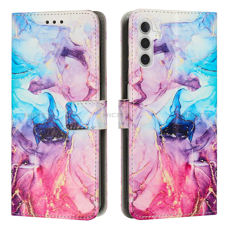 Coque Portefeuille Motif Fantaisie Livre Cuir Etui Clapet Y01X pour Samsung Galaxy A04s Mixte Plus