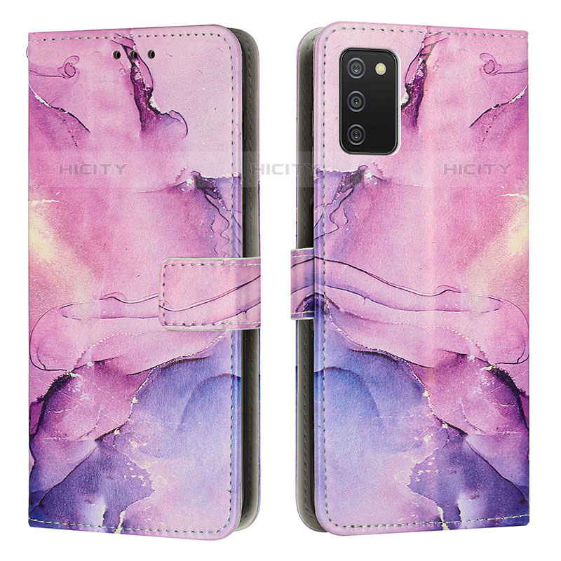 Coque Portefeuille Motif Fantaisie Livre Cuir Etui Clapet Y01X pour Samsung Galaxy M02s Plus