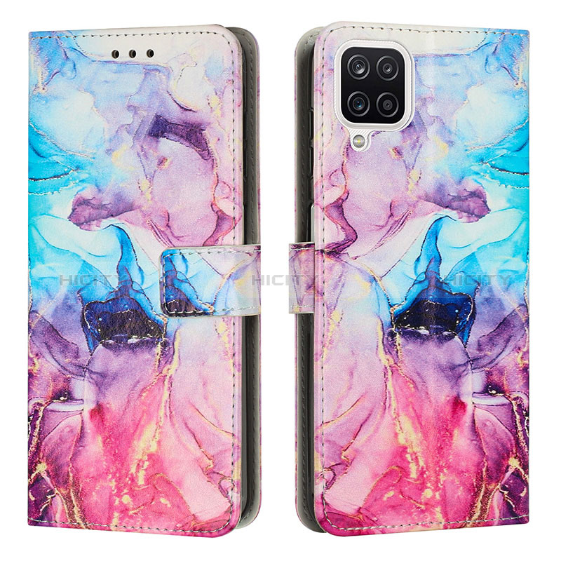 Coque Portefeuille Motif Fantaisie Livre Cuir Etui Clapet Y01X pour Samsung Galaxy M12 Mixte Plus