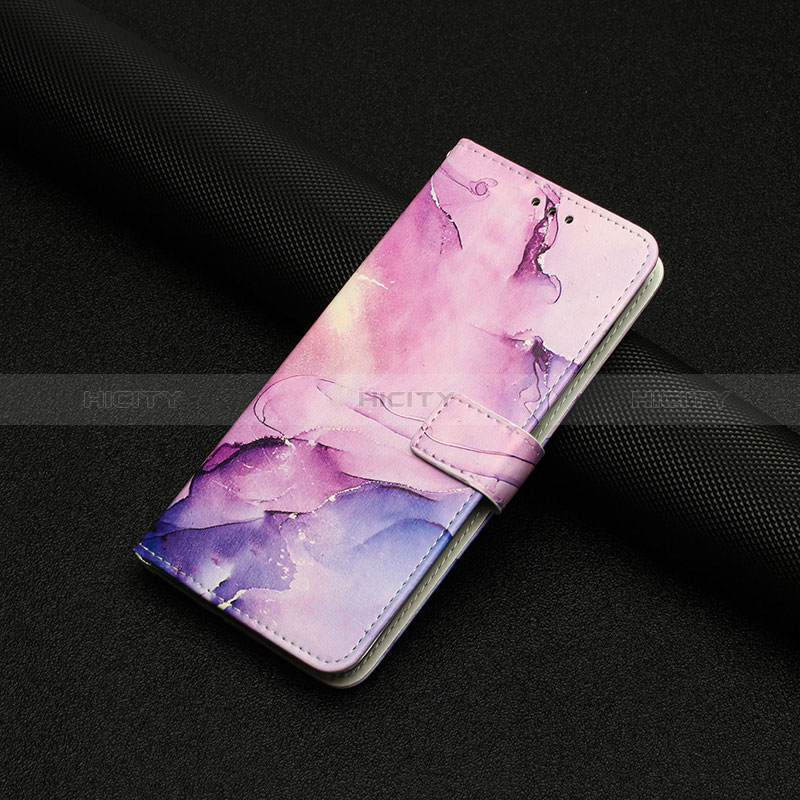 Coque Portefeuille Motif Fantaisie Livre Cuir Etui Clapet Y01X pour Xiaomi POCO C31 Violet Plus