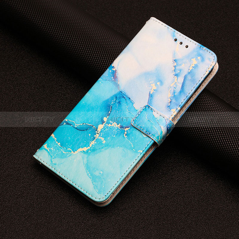 Coque Portefeuille Motif Fantaisie Livre Cuir Etui Clapet Y01X pour Xiaomi Poco C55 Bleu Plus