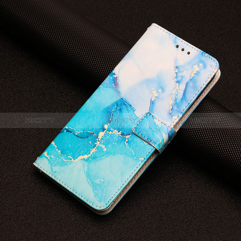 Coque Portefeuille Motif Fantaisie Livre Cuir Etui Clapet Y01X pour Xiaomi Poco F5 Pro 5G Bleu Plus