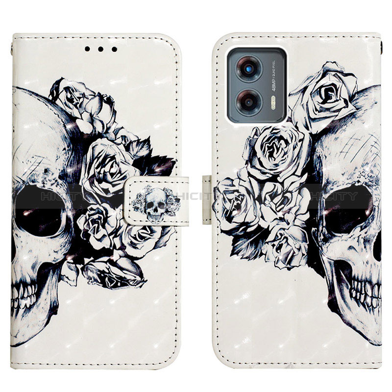 Coque Portefeuille Motif Fantaisie Livre Cuir Etui Clapet Y02B pour Motorola Moto G 5G (2023) Plus