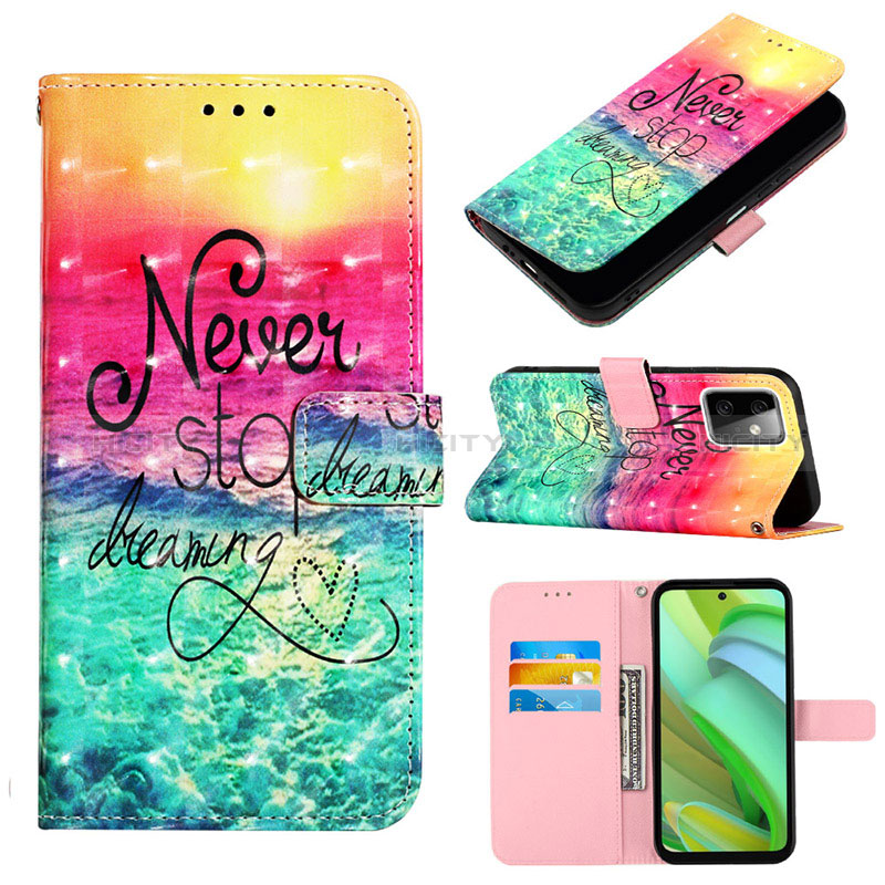 Coque Portefeuille Motif Fantaisie Livre Cuir Etui Clapet Y02B pour Motorola Moto G Power 5G (2023) Plus