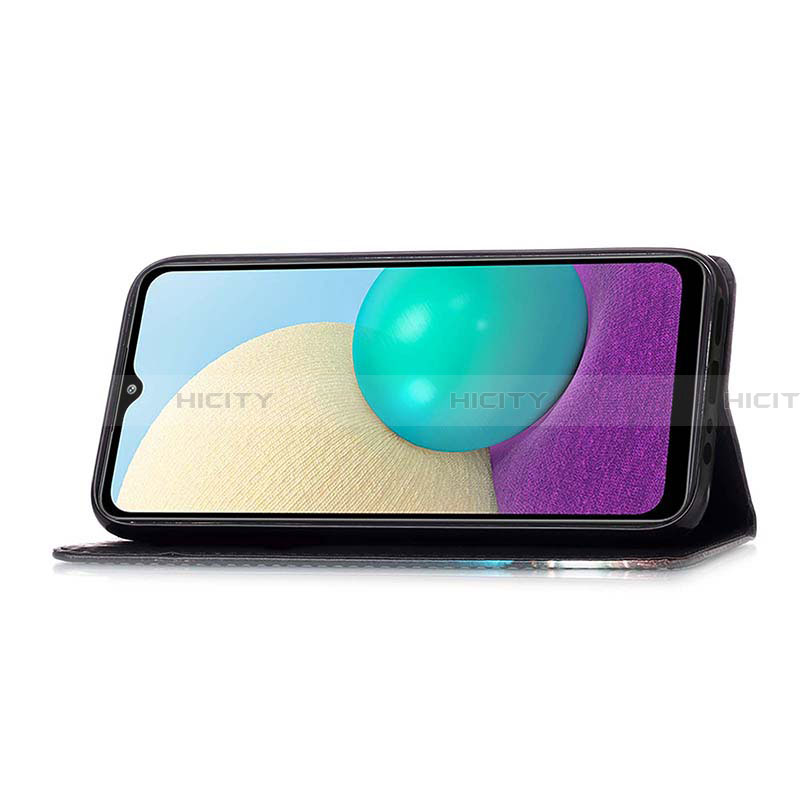 Coque Portefeuille Motif Fantaisie Livre Cuir Etui Clapet Y02B pour Samsung Galaxy A02 Plus
