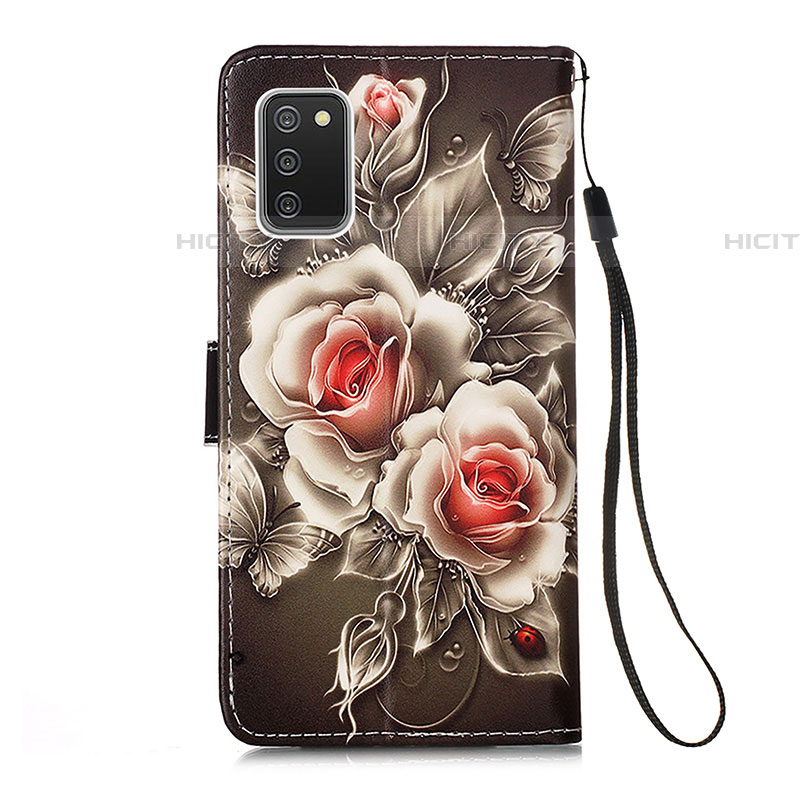 Coque Portefeuille Motif Fantaisie Livre Cuir Etui Clapet Y02B pour Samsung Galaxy A03s Plus