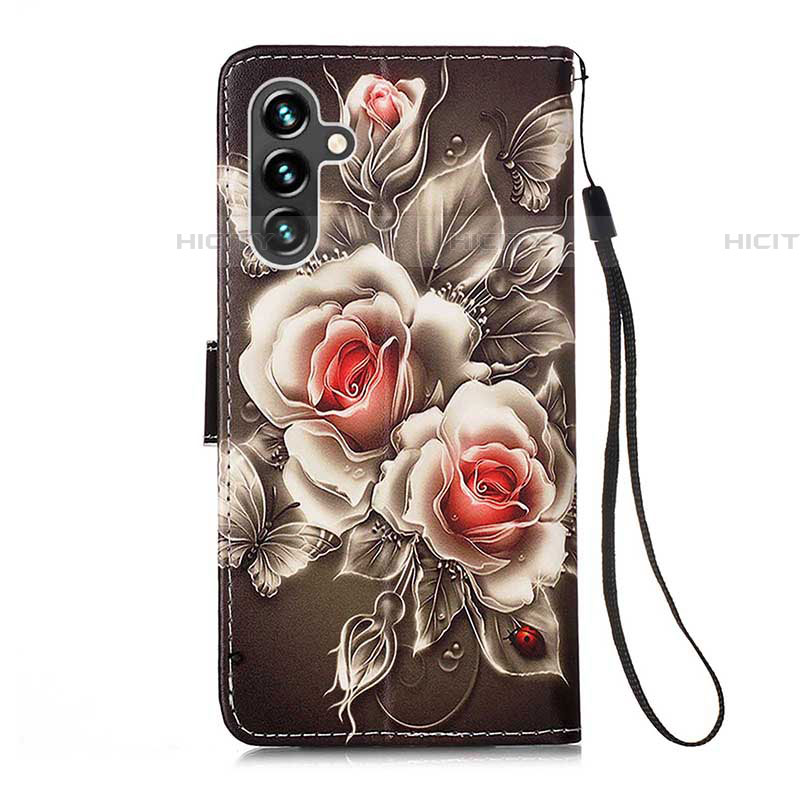 Coque Portefeuille Motif Fantaisie Livre Cuir Etui Clapet Y02B pour Samsung Galaxy A04s Plus