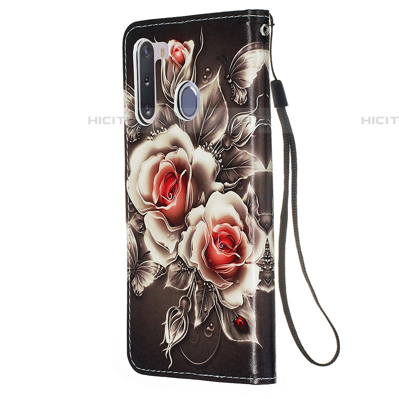 Coque Portefeuille Motif Fantaisie Livre Cuir Etui Clapet Y02B pour Samsung Galaxy A21 European Plus