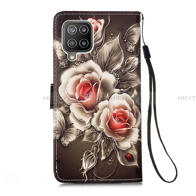 Coque Portefeuille Motif Fantaisie Livre Cuir Etui Clapet Y02B pour Samsung Galaxy A22 4G Plus