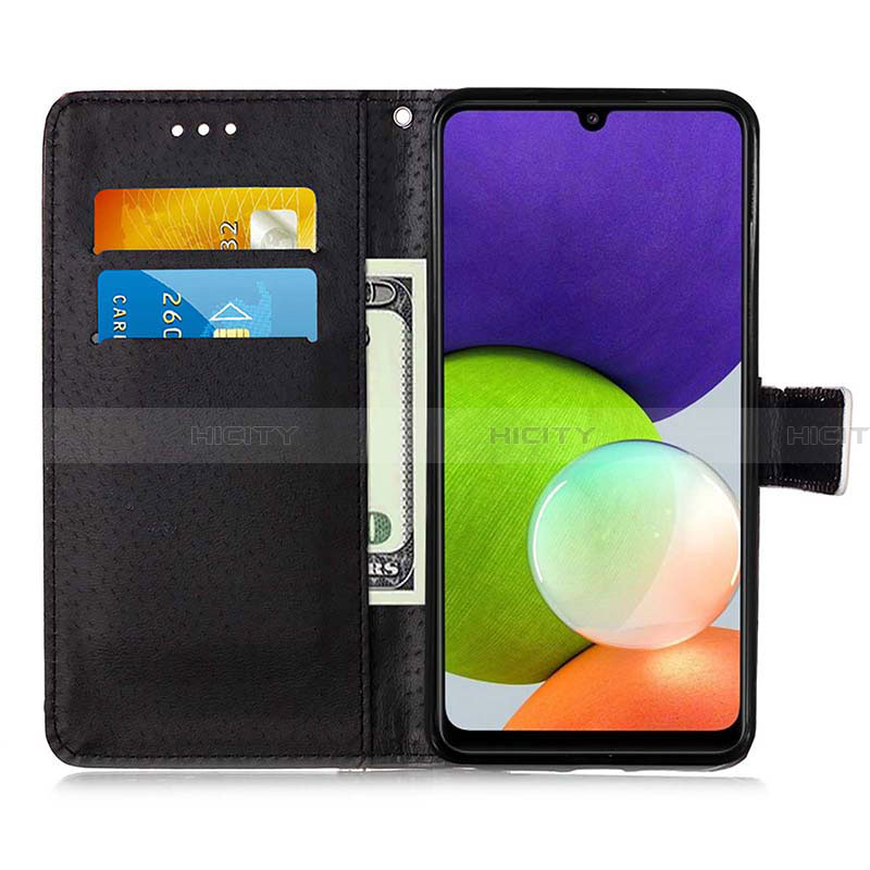 Coque Portefeuille Motif Fantaisie Livre Cuir Etui Clapet Y02B pour Samsung Galaxy A22 4G Plus