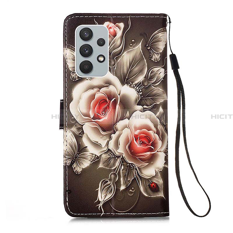 Coque Portefeuille Motif Fantaisie Livre Cuir Etui Clapet Y02B pour Samsung Galaxy A32 4G Plus