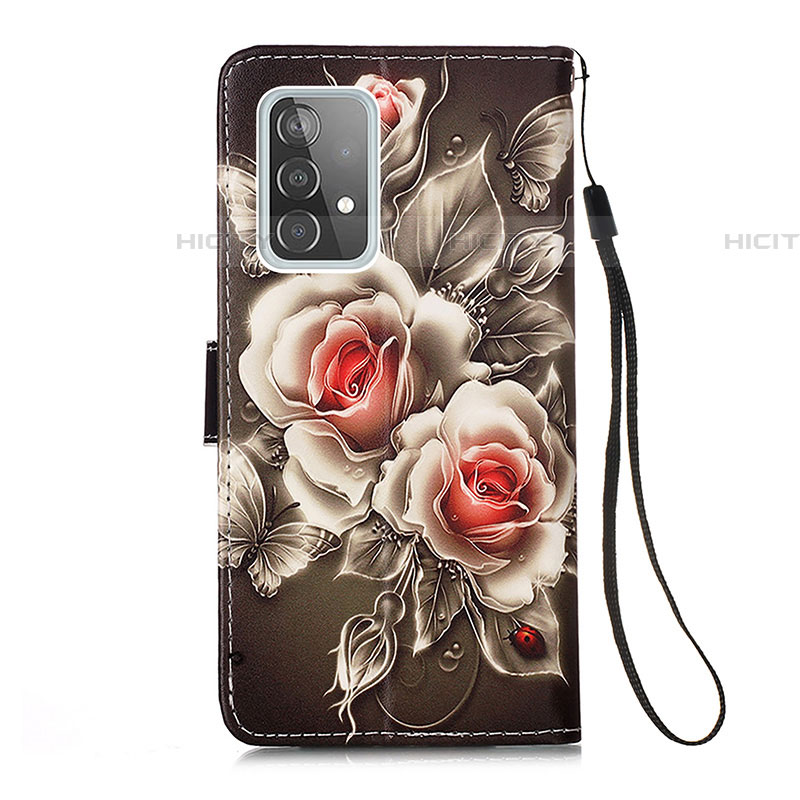 Coque Portefeuille Motif Fantaisie Livre Cuir Etui Clapet Y02B pour Samsung Galaxy A52 4G Plus