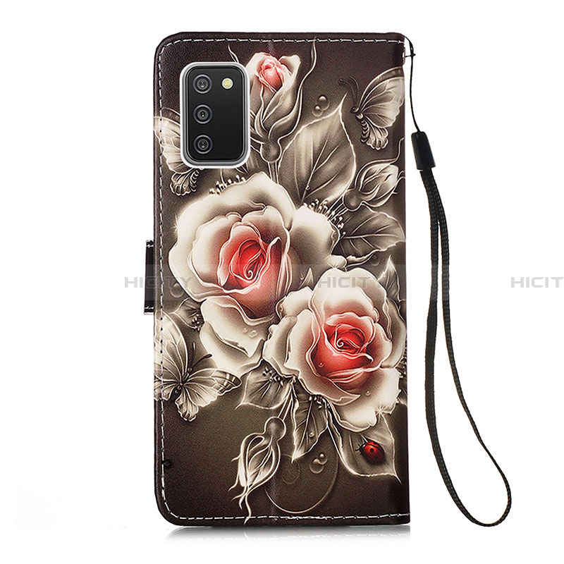 Coque Portefeuille Motif Fantaisie Livre Cuir Etui Clapet Y02B pour Samsung Galaxy F02S SM-E025F Plus