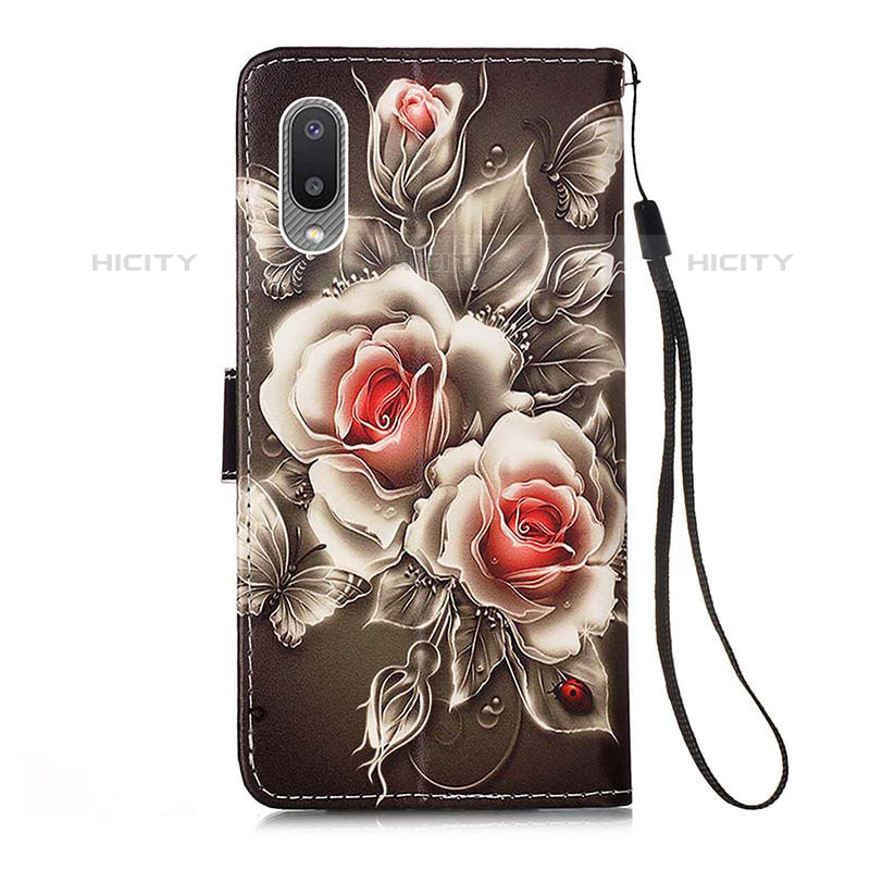 Coque Portefeuille Motif Fantaisie Livre Cuir Etui Clapet Y02B pour Samsung Galaxy M02 Plus