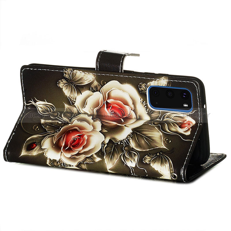 Coque Portefeuille Motif Fantaisie Livre Cuir Etui Clapet Y02B pour Samsung Galaxy S20 5G Plus