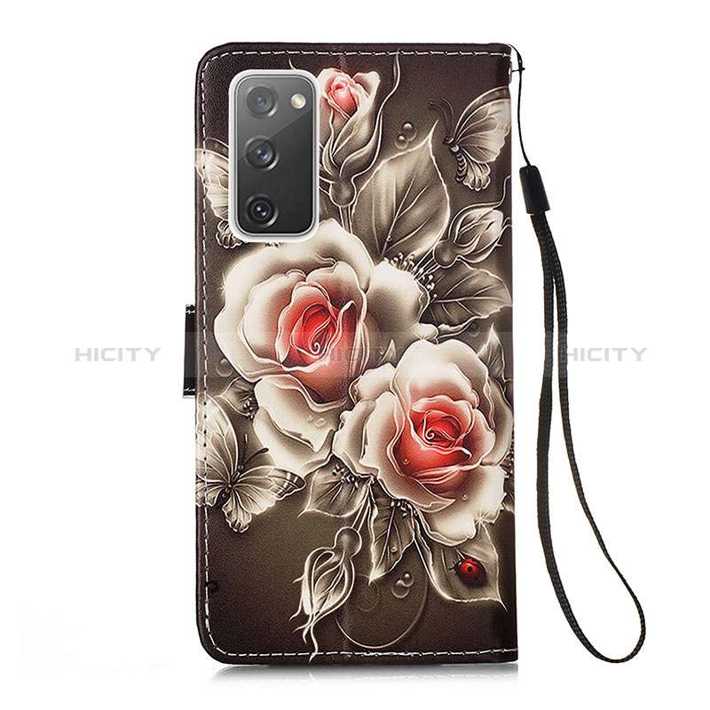 Coque Portefeuille Motif Fantaisie Livre Cuir Etui Clapet Y02B pour Samsung Galaxy S20 FE (2022) 5G Plus